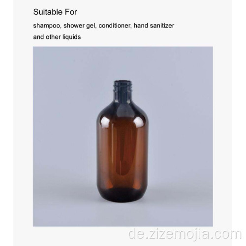 500ml Hochwertige leere Plastik-Shampoo-Flasche für Haustiere